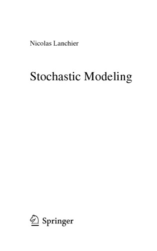 Stochastic Modeling