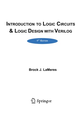 Introduction to Logic Circuits & Logic Design with Verilog