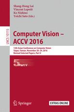 Computer vision -- ACCV 2016. Part V 13th Asian Conference on Computer Vision, Taipei, Taiwan, November 20-24, 2016, Revised selected papers