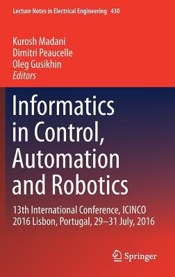 Informatics in Control, Automation and Robotics