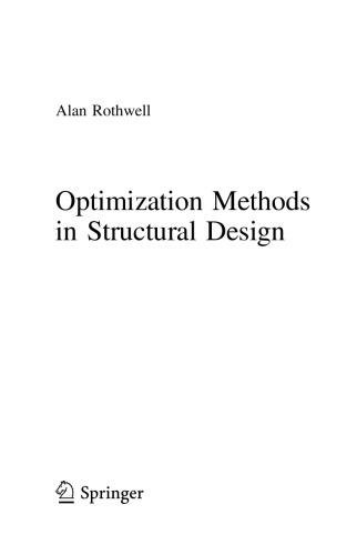 Optimization Methods in Structural Design