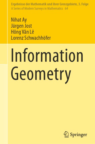 Information Geometry