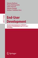 End-User Development : 6th International Symposium, IS-EUD 2017, Eindhoven, The Netherlands, June 13-15, 2017, Proceedings