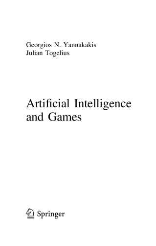 Artificial Intelligence and Games