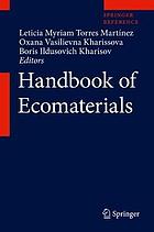 Handbook of Ecomaterials