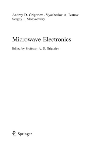 Microwave electronics