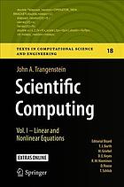 Scientific computing