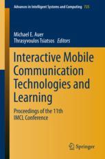 Interactive Mobile Communication Technologies and Learning : proceedings of the 11th IMCL Conference