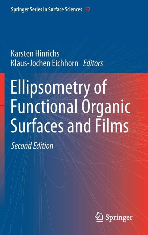 Ellipsometry of Functional Organic Surfaces and Films