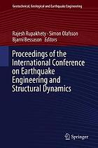 Proceedings of the International Conference on Earthquake Engineering and Structural Dynamics