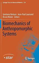 Biomechanics of anthropomorphic systems