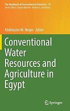 Conventional Water Resources and Agriculture in Egypt