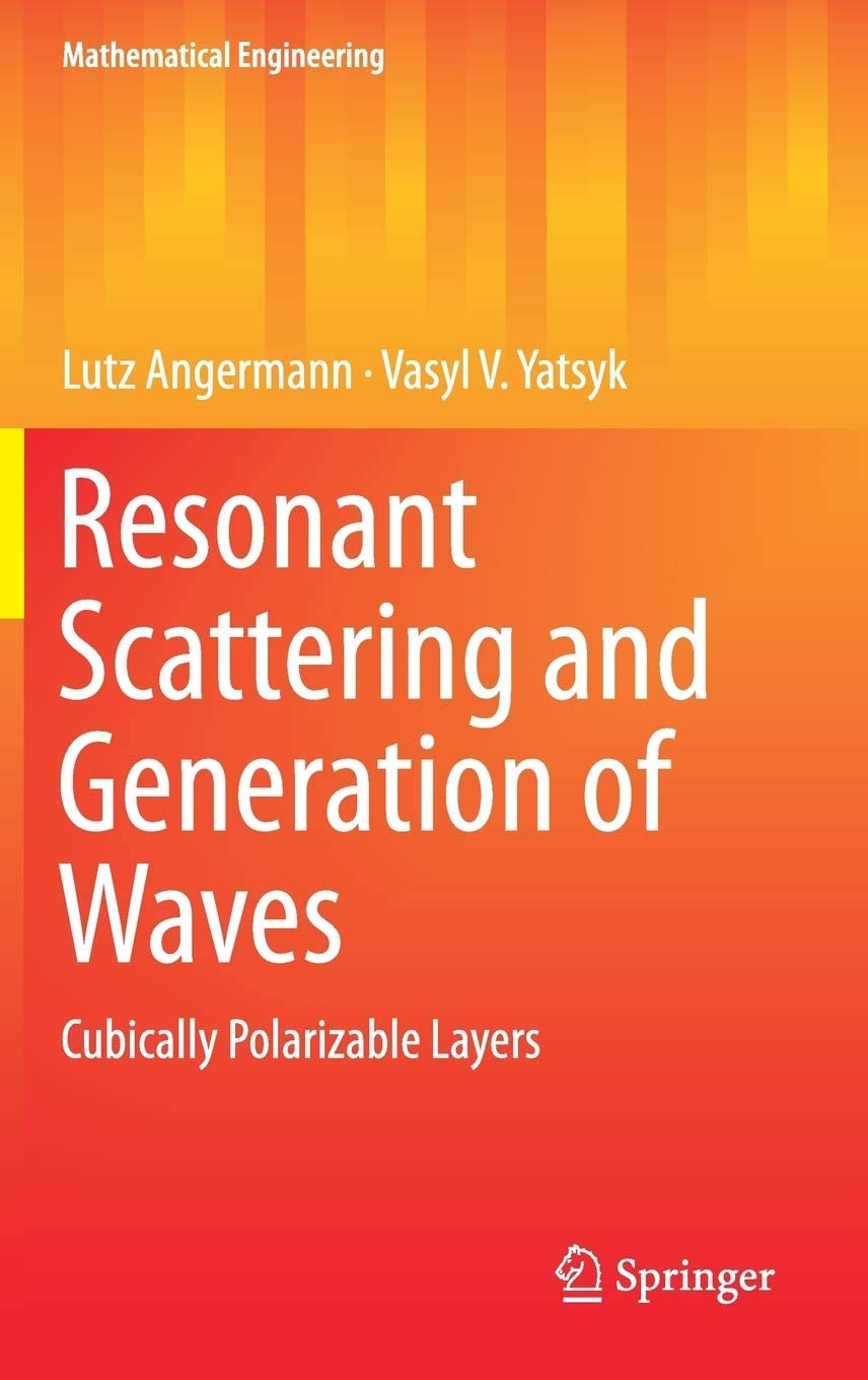 Resonant scattering and generation of waves : cubically polarizable layers