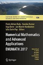 Numerical mathematics and advanced applications ENUMATH 2017