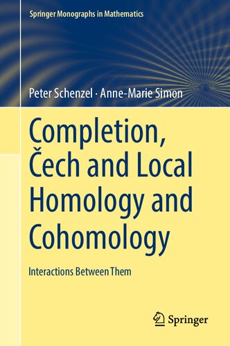 Completion, Čech and Local Homology and Cohomology