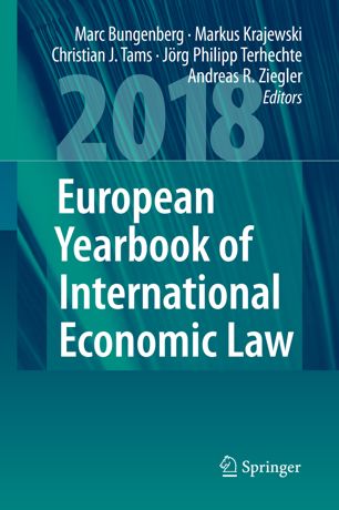 European Yearbook of International Economic Law 2018