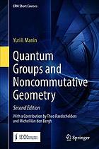 Quantum groups and noncommutative geometry