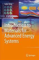 Introduction to materials for advanced energy systems