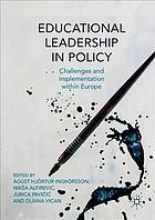 Educational leadership in policy : challenges and implementation within Europe