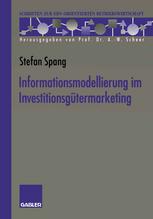 Informationsmodellierung im Investitionsgütermarketing