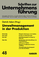 Umweltmanagement in der Produktion