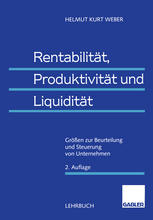 Rentabilitat, produktivitat und liquiditat