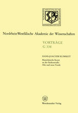 Manichäische Kunst an der Seidenstraße: Alte und neue Funde : 378. Sitzung am 23. November 1994 in Düsseldorf