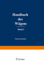 Handbuch des Wägens