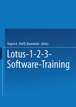 Lotus 1-2-3 Software Training