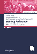 Training Fachkunde Über 220 Fälle mit Lösungen