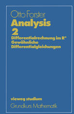 Analysisn2, Differentialrechnung im Rn, Gewöhnliche Differentialgleichungen