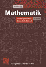 Mathematik : Grundlagen für die Fachschule Technik