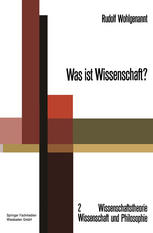 Was ist Wissenschaft?