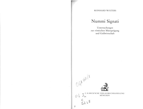 Nummi Signati