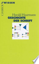 Geschichte der Schrift