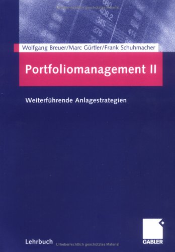 Portfoliomanagement II