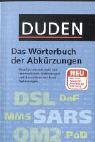 Duden, Das Wörterbuch Der Abkürzungen