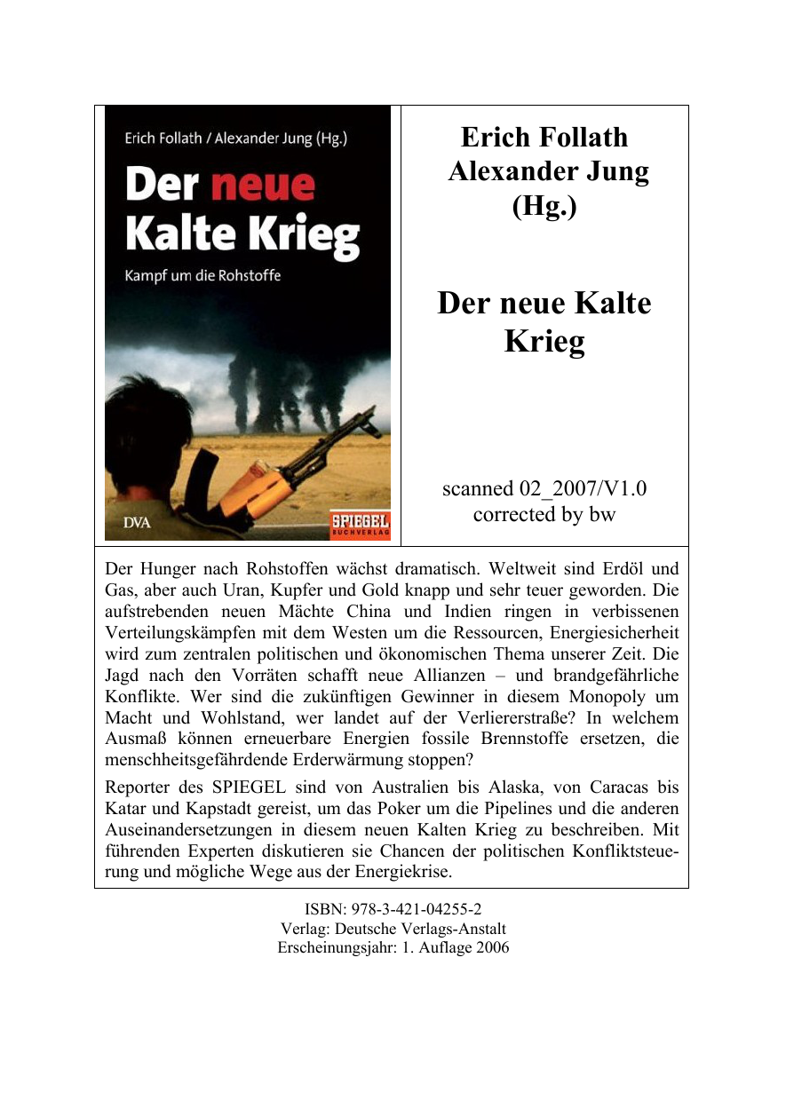 neue Kalte Krieg