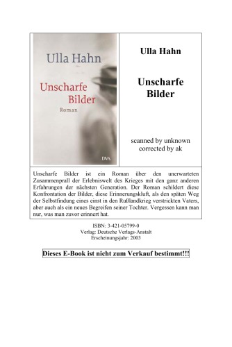 Unscharfe Bilder