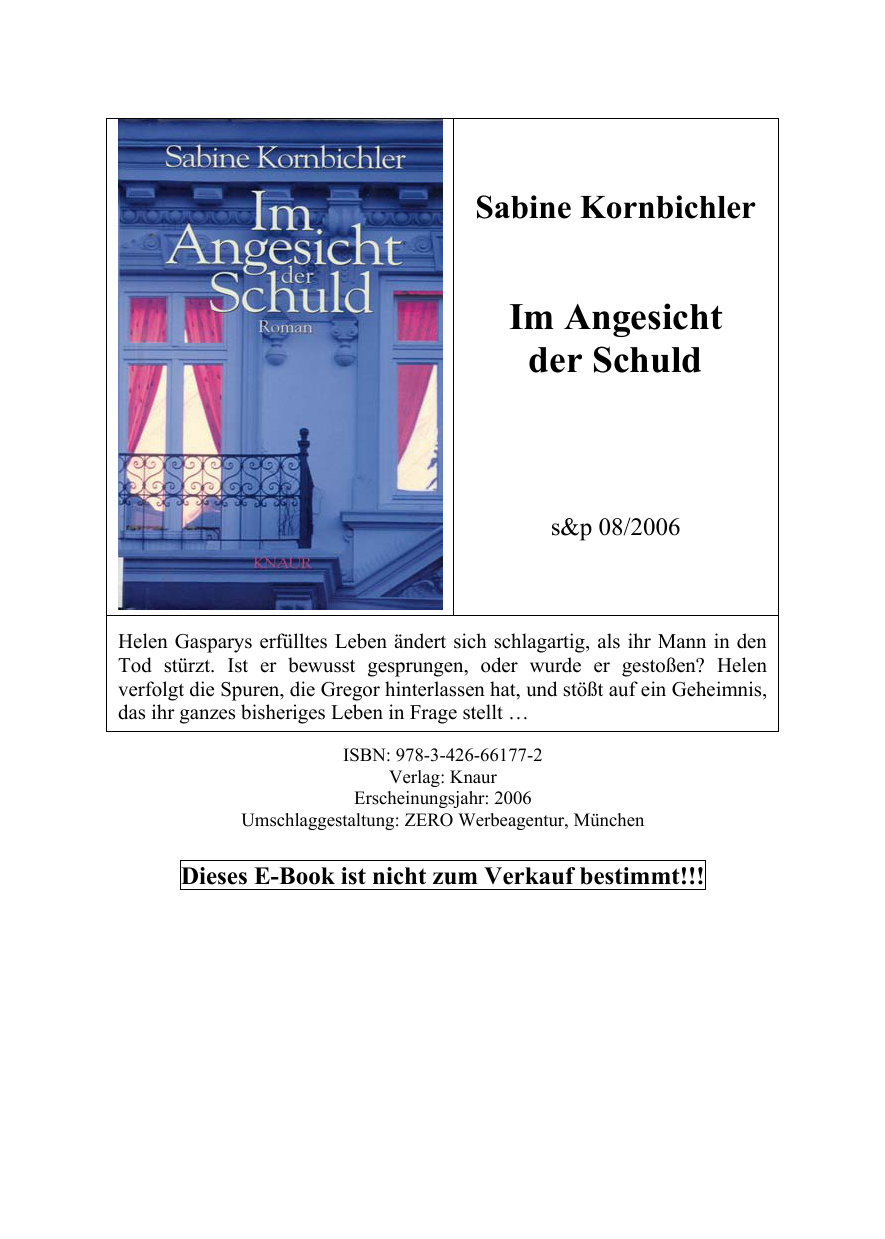 Im Angesicht der Schuld