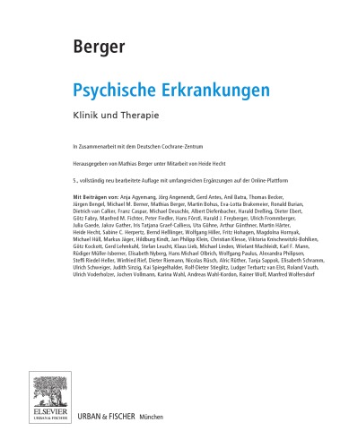 Psychische Erkrankungen