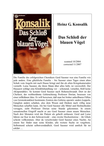 Das Schloß der blauen Vögel