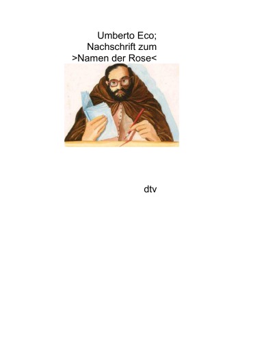 Nachschrift zum ›Namen der Rose‹