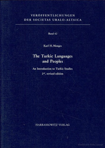 The Turkic Languages and Peoples