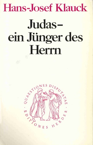 Judas, ein Jünger des Herrn