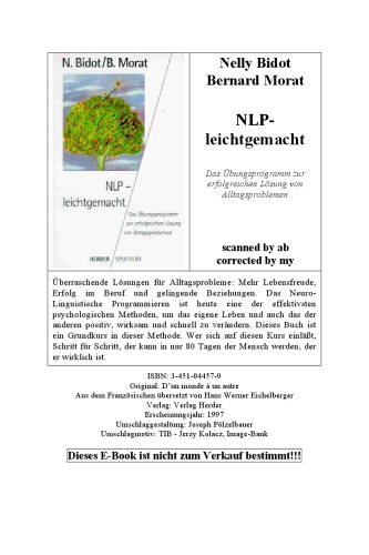 NLP leichtgemacht