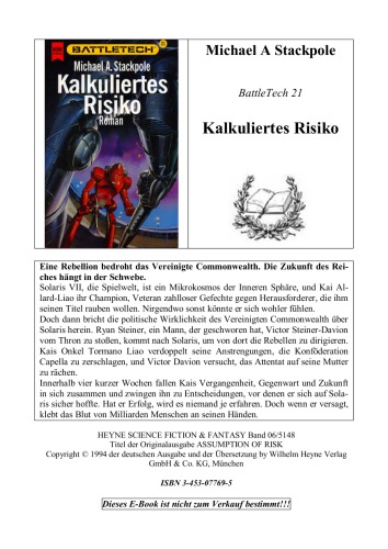 Kalkuliertes Risiko