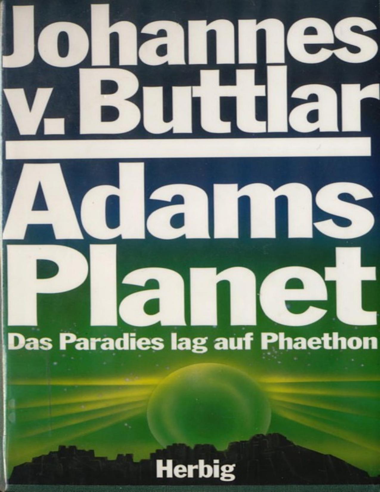 Adams Planetdas Paradies Lag Auf Phaethon