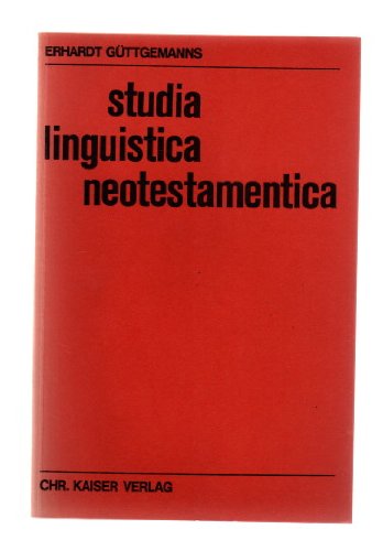 Studia linguistica neotestamentica 