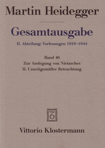 Gesamtausgabe, Abteilung II